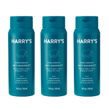 Champú y Acondicionador 2 en 1 Harry's para Hombre - 2% Zinc Piritiona - 14 fl oz, 3ct