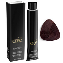 Cree Professionele permanente haarkleuring 100 ml - 3.4 fl.oz. (Amber mahonie 6,58)