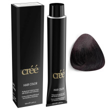 Cree Professionele permanente haarkleuring 100 ml - 3.4 fl.oz. (Mahonie Bruin 4.5)