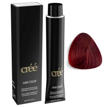 Cree Professional Permanent Hair Color 100ml - 3.4 fl.oz. (Copper Dark Red Blond 6.64)