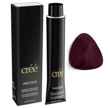 Cree Professionele permanente haarkleuring 100 ml - 3.4 fl.oz. (Donkerroodblond 6,6)