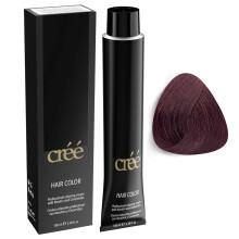 Cree Professionele permanente haarkleuring 100 ml - 3.4 fl.oz. (Donker Mahonie Blond 6,5)