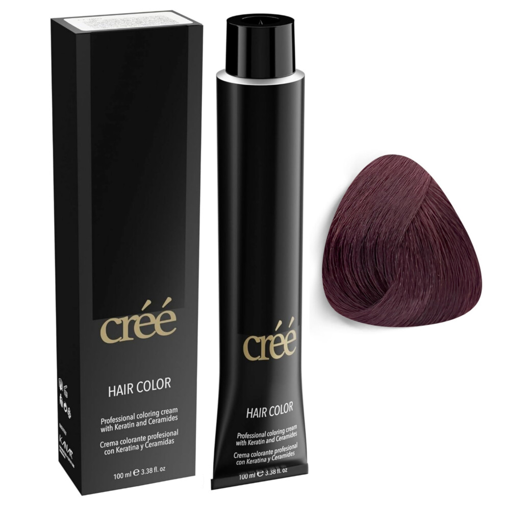 Cr? Brown Cree Professional Permanent Hair Color 100Ml - 3.4 Fl.oz. (Dark Mahogany Blond 6.5)