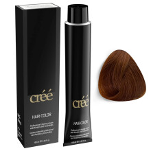 Cree Professional Permanent Hair Color 100ml - 3.4 fl.oz. (Copper Golden Brown 7.34)