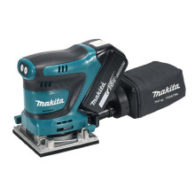 Makita DBO484Z Lixadeira vibratória sem fio sem bateria 18 V 102 x 112 mm Número de baterias fornecidas 0