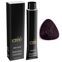 Cree Professional Permanent Hair Color 100ml - 3.4 fl.oz. (Irisee Red Brown 4.62)