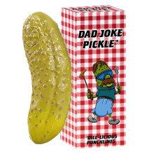 DR DINGUS Dad Joke Pickle Button - 100+ beste grappen - Dille-licht cadeau voor vader of familie - maakt iedereen aan het lachen