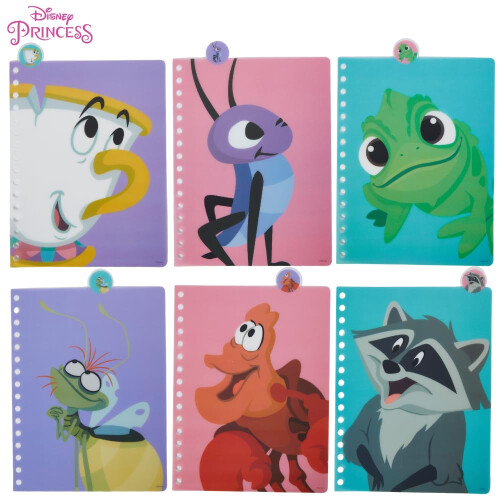 Ημερολόγιο Disney Princess με 144 Σελίδες, Σπειροειδές, 8 x 7 ίντσες, Ανοιχτό Πράσινο 2