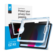 MOBDIK Sichtschutz-Displayschutz, kompatibel mit iPad 10. Generation 10,9 Zoll (2022) [Anti-Spionage] [9H geh  rtetes Glas] [EZ-Kit]     1 Packung