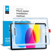 Protector de ecran din sticla securizata MOBDIK compatibil cu iPad a 10-a genera?ie de 10,9 inchi (2022) [Ultra Clear] [Anti-zgrieturi] [Compati
