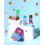 BubbleLick Algodão Doce Carnaval (2,5 Fl Oz, 4-Pack), Bolhas Comestíveis para Crianças e Cães - Sabor Natural 3