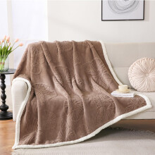 Gracelife Sherpa Throw Blanket for Couch Cozy Blanket for Bed 60""""*80"""" Warm Soft Fuzzy Blankets Fleece Thick Big Blanket for Winter Coffee