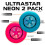 Ultrastar Neon Two Pack - Professionelt standard disks?t - koboltbl? & pink 2