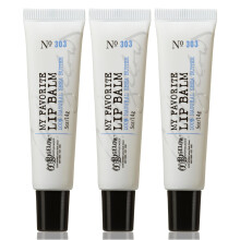 C.O. Bigelow My Favourite Lip Balm Trio Lippenbalsam-Tuben fr trockene Lippen, feuchtigkeitsspendende Lippenpflege mit Sheabutter, Bulk-Lippenbalsam