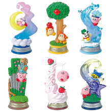 Re-Ment Swing Kirby in Dream Land Blind Box - Inclusief 1 van de 6 verzamelbare minifiguren - Leuke en veelzijdige decoratie