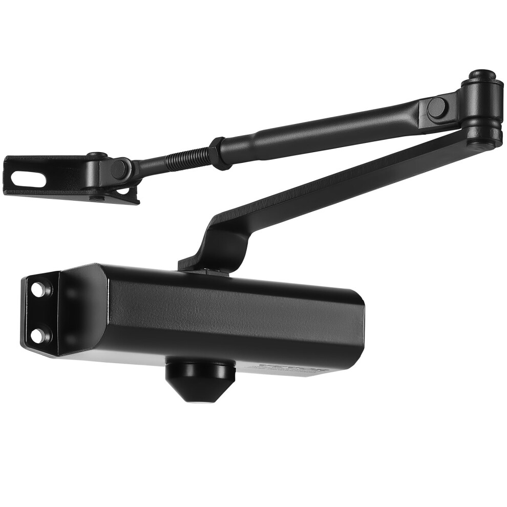 VEVOR Door Closer  Automatic Door Closer Commercial or Home  Adjustable Size Hydraulic Buffer Door Closers Heavy Duty Cast Aluminum Body  Easy Install