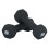 CAP Barbell Neoprene Dumbbell Weights  5 lb Pair  Black 1