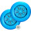Diskaft To -Pack Blue Sparkle Ultrastar Ultimate Disk 1