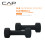 CAP Barbell Neoprene Dumbbell Weights  5 lb Pair  Black 2