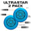 Diskaft To -Pack Blue Sparkle Ultrastar Ultimate Disk 4