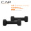CAP v?gtstang neopren h?ndv?gte 3 lb par sort 2