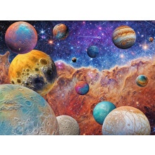 Cross & Glory - Galaxy Quest: A kozmosz szimfnija - 1000 darabos kiraks jtk felnotteknek | Naprendszer Galaxy Space | lnk | Oktatsi | Csaldi