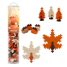 PLUS PLUS 240 darabos, egymsba nyl ptoelemek gyerekeknek nyitott vgu sszekto jtkok STEM Bin osztlytermi mini manipulcik - Pumpkin Spice