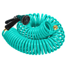 Mangueira em Espiral YESTAR 25FT EVA com Conector de Latão 3/4''