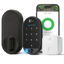 Cerradura Yale Approach con Wi-Fi + teclado t   ctil - Cerradura de seguridad con pantalla t   ctil y entrada sin llave, teclado Bluetooth inteligent