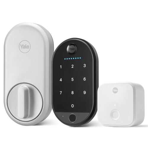 Yale Yale Approach Lock with Wi-Fi + Keypad Touch - Keyless Entry Touchscreen deadbolt Smart Bluetooth keypad - Silver