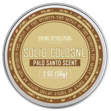 Viking Revolution Palo Santo Mens Solid Cologne Men 2 Oz - Mens Solid Parfm Palo Santo Cologne Cologne for Men - Balm Kln Mens Klni Balm Travel K