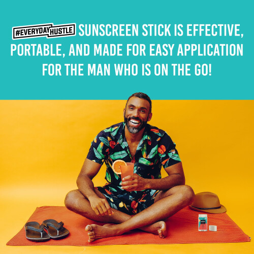 #EverydayHustle Αντηλιακό Stick για Άνδρες, SPF 50 Προστασία για Πρόσωπο και Σώμα, 75g 2