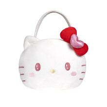 Jazwares Costume Play Hello Kitty virallinen yst v np iv mp ri - 12 tuuman kirjailtu herkku mp ri hahmodesignilla ja kantokahvalla