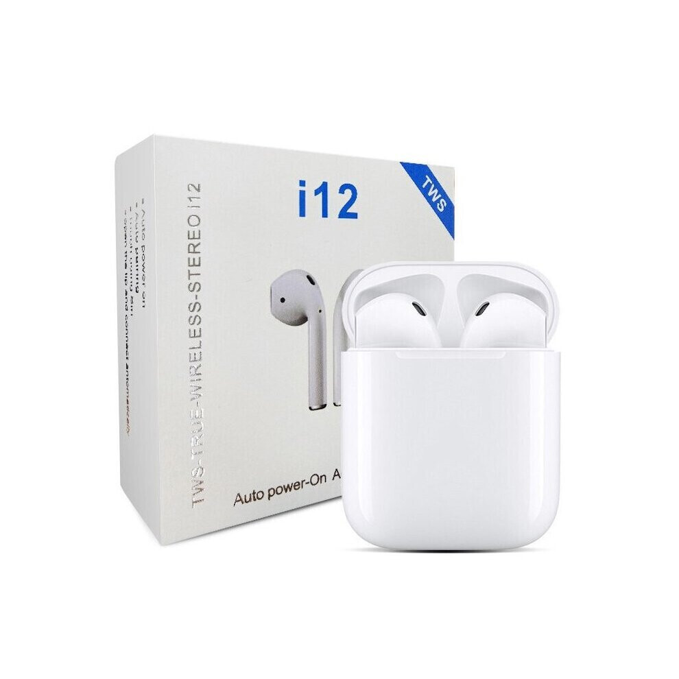 i12 TWS Wireless Earbuds With Bluetooth 5.0