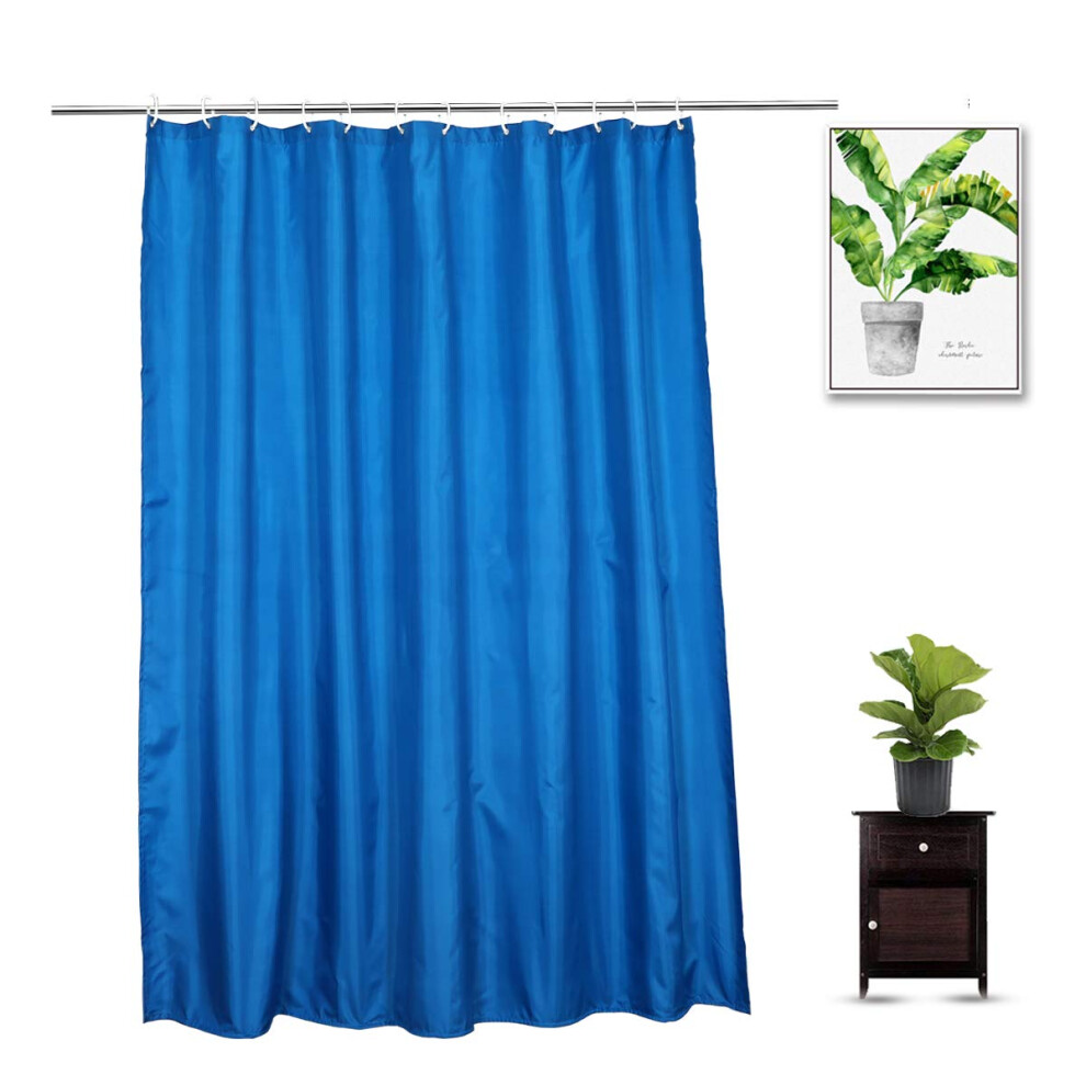 eau de douche bien-colore 72 x 72 pouces d'eau douce rpulsif lourd tissu lger rideaux de douche avec 12 illets en mtal rsistant  la rouille