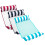 Aqua Monterey Hammock Pool Float - Three Pack - One Light Blue  One Navy & One Burgundy/White Stripe  3-Pack 1