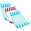 Aqua Monterey Hammock Pool Float - Three Pack - Two Light Blue & One Burgundy/White Stripe  3-Pack 1