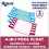Aqua Monterey Hammock Pool Float - Three Pack - Two Light Blue & One Burgundy/White Stripe  3-Pack 2