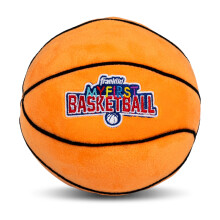 Franklin Sports Pallone Morbido per Bambini - NBA MyFirst Pallone di Peluche per Bambini - Basket Morbido