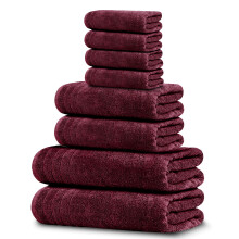 Des serviettes de dizaines 8 pieces serviettes 2 serviettes de bain extra grandes 2 serviettes a main 4 regroupements de lave-toile 100% coton pl