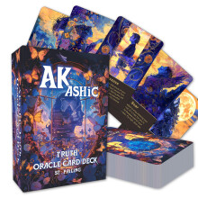 Akashic Oracle Cards Oracle Cards and Tarot Cards para principiantes Cardes de curacin de energa Oracle 75 Cards Oracle para revelar la verdad