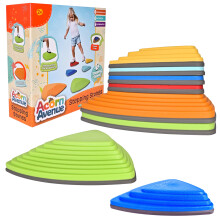 Balance Steping Stones For Kids - Holdbare skridsikre sten tilskynder til sm?barnsbalance og brutto motoriske f?rdigheder indend?rs og udend?rs l