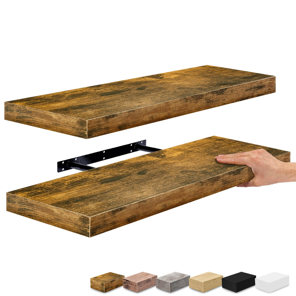 Photos - Other for Repair Sorbus Floating Shelves for Wall - 24 Inch Wall Shelves for Bedroom Kitchen Decor Bathroom Shelves - 2 Walnut Floating Shelv