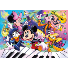 Bivalyjtkok - Disney - Disney: Mickey's Music - 500 darabos kiraks jtk felnotteknek - Kihv puzzle, tkletes jtkestekhez - A ksz mret 21,2