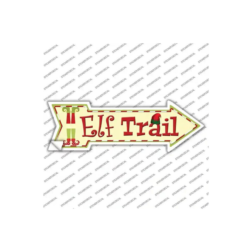 Smart Blonde A-178S-L Elf Trail Novelty Arrow Sticker Decal - Large 792636334870