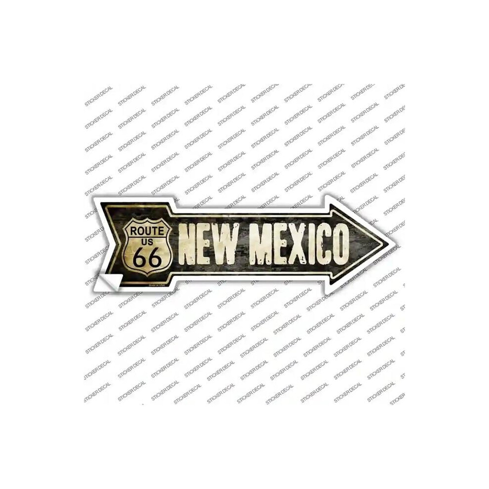 Smart Blonde A-128S-L Vintage Route 66 Mexico Novelty Arrow Sticker Decal - Large 792636332302