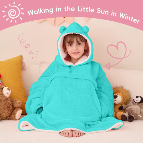 yescool tragbare Decke Hoodie Kinder bergro 1