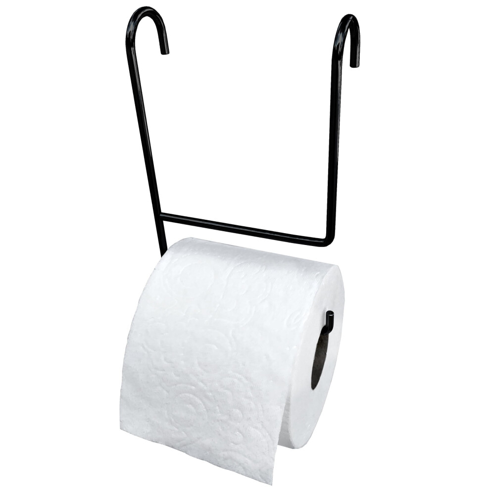 Tp Pal Zus Tzlicher Toilettenpapierrollenhalter (Schwarz)-image