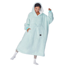 Catalonia Oversized Blanket Hoodie Sweatshirt Full Body Comfortable Sherpa Lounging Pullover for Adults Gift for Women