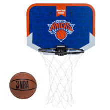 Franklin Sports NBA New York Knicks Mini Canestro da Porta - Mini Canestro per Bambini con Pallone